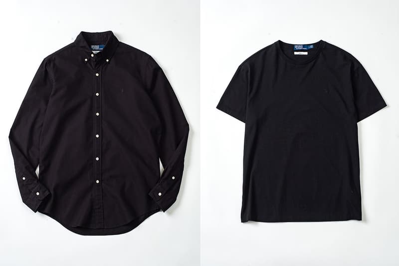 ロンハーマンからポロ ラルフ ローレンに別注したブラックコレクションが登場 Polo Ralph Lauren exclusive for Ron Herman Black Collection release info