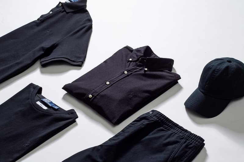 ロンハーマンからポロ ラルフ ローレンに別注したブラックコレクションが登場 Polo Ralph Lauren exclusive for Ron Herman Black Collection release info