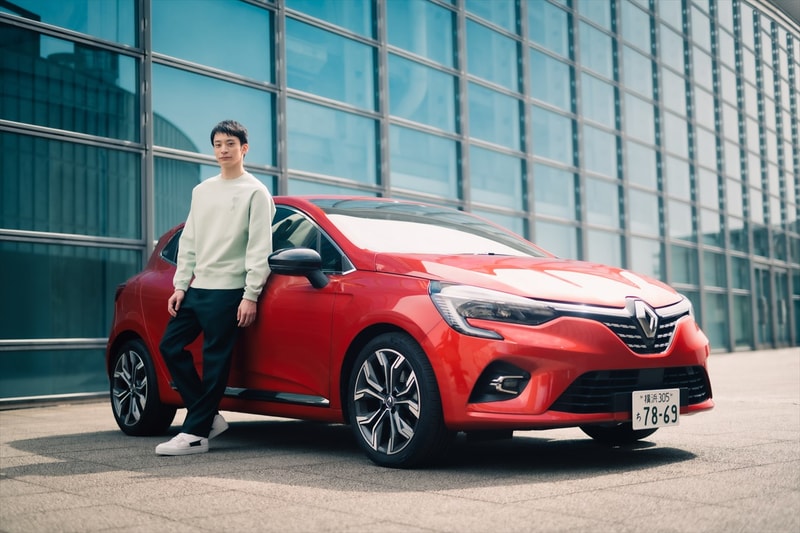 競泳の入江陵介選手がルノー ルーテシアのアンバサダーに就任 renault japan lutecia ambassador ryosuke irie