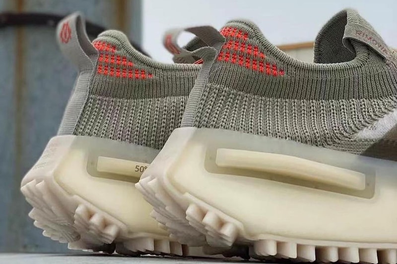 RIMOWA と adidas によるコラボモデル NMD_S1 が登場か Rimowa adidas NMD S1 first look images gray orange chord laces made in germany release date price info 