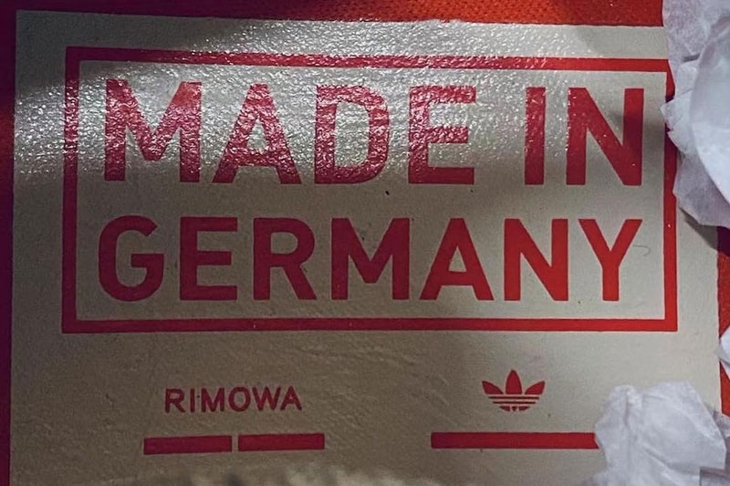 RIMOWA と adidas によるコラボモデル NMD_S1 が登場か Rimowa adidas NMD S1 first look images gray orange chord laces made in germany release date price info 