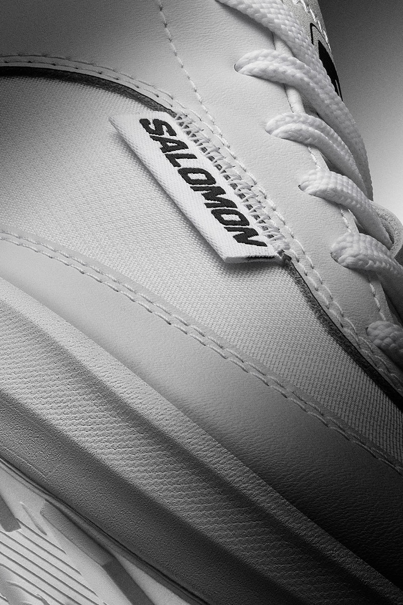 コム デ ギャルソン x サロモンによる2022年春夏シーズンのコラボフットウェアが到着 Salomon Sportstyle x Comme des Garçons SR90 & SR901E sneaker release information Spring Summer 2022