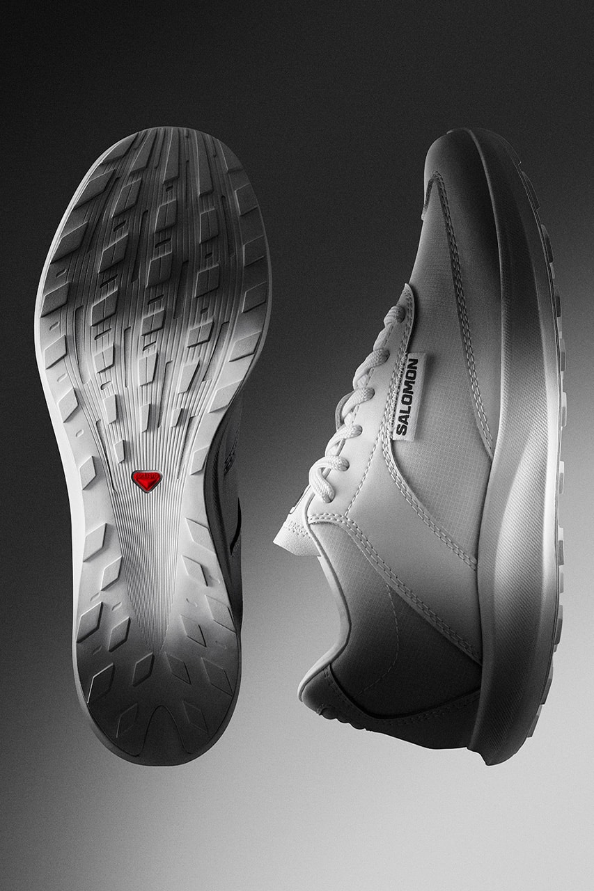 コム デ ギャルソン x サロモンによる2022年春夏シーズンのコラボフットウェアが到着 Salomon Sportstyle x Comme des Garçons SR90 & SR901E sneaker release information Spring Summer 2022