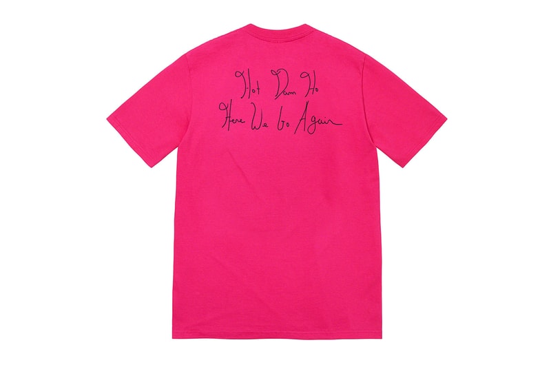シュプリームが2022年春シーズンのTシャツコレクションを発表 Supreme 2022 spring tee shirts collection release info