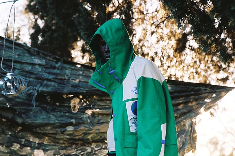 ノースフェイスとオンラインセラミックスがアースデイを祝したコレクションを発表 online ceramics the north face release details information buy cop purchase earth day sustainability regrind 