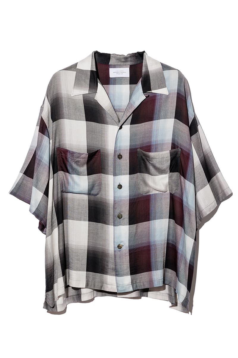 アンユーズドxシュガーヒルが繊細なオンブレーチェック柄のコラボアイテム4型を発売 unused sugarhill collab items release info