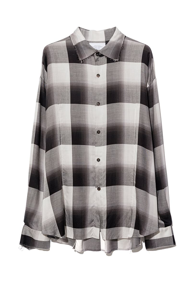 アンユーズドxシュガーヒルが繊細なオンブレーチェック柄のコラボアイテム4型を発売 unused sugarhill collab items release info