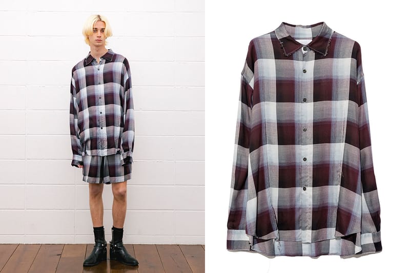 UNUSED と SUGARHILL が繊細なオンブレーチェック柄のコラボアイテム4型を発売