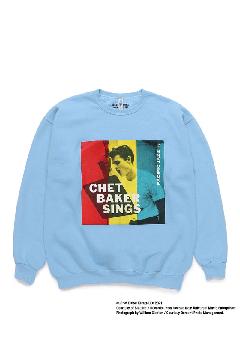 ワコマリアからチェット・ベーカーとのコラボコレクションが登場 WACKO MARIA x Chet Baker collab collection new release info