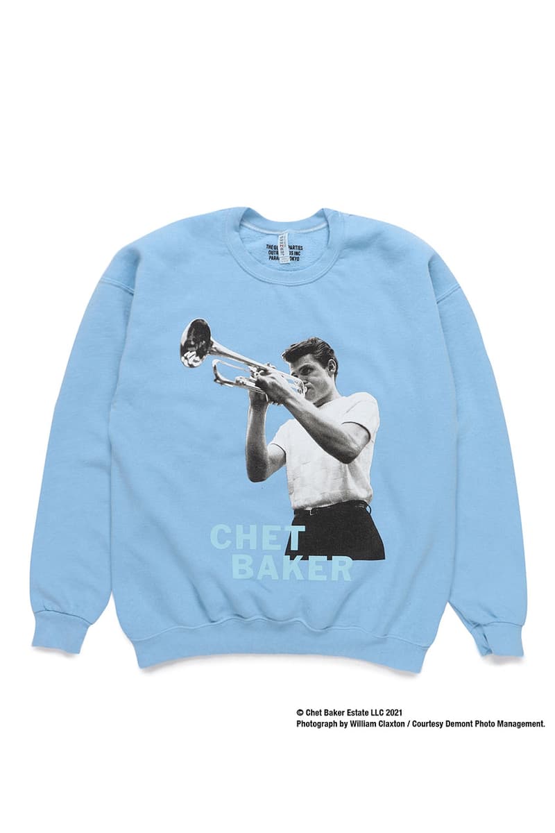 ワコマリアからチェット・ベーカーとのコラボコレクションが登場 WACKO MARIA x Chet Baker collab collection new release info