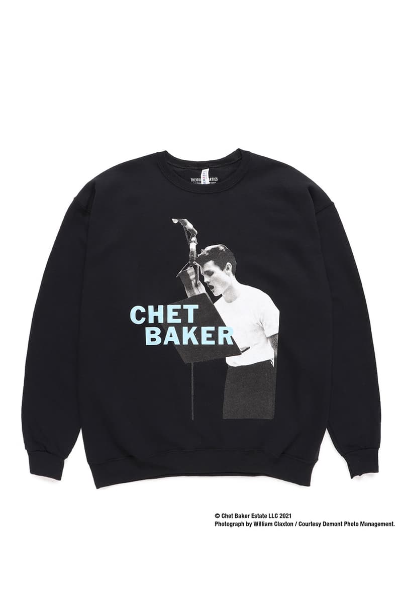 ワコマリアからチェット・ベーカーとのコラボコレクションが登場 WACKO MARIA x Chet Baker collab collection new release info