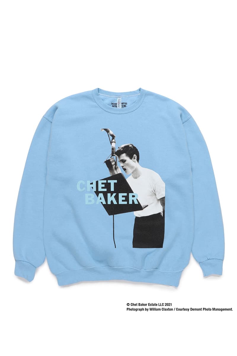 ワコマリアからチェット・ベーカーとのコラボコレクションが登場 WACKO MARIA x Chet Baker collab collection new release info