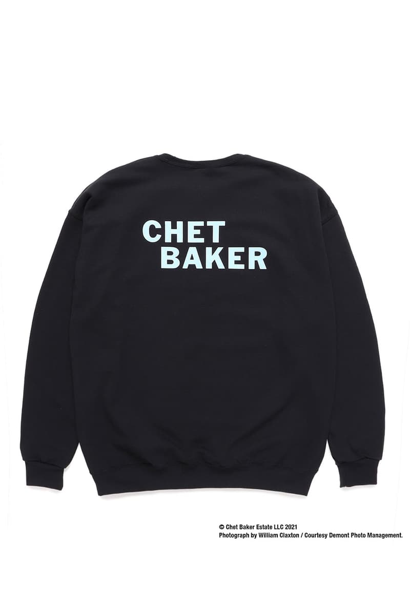 ワコマリアからチェット・ベーカーとのコラボコレクションが登場 WACKO MARIA x Chet Baker collab collection new release info