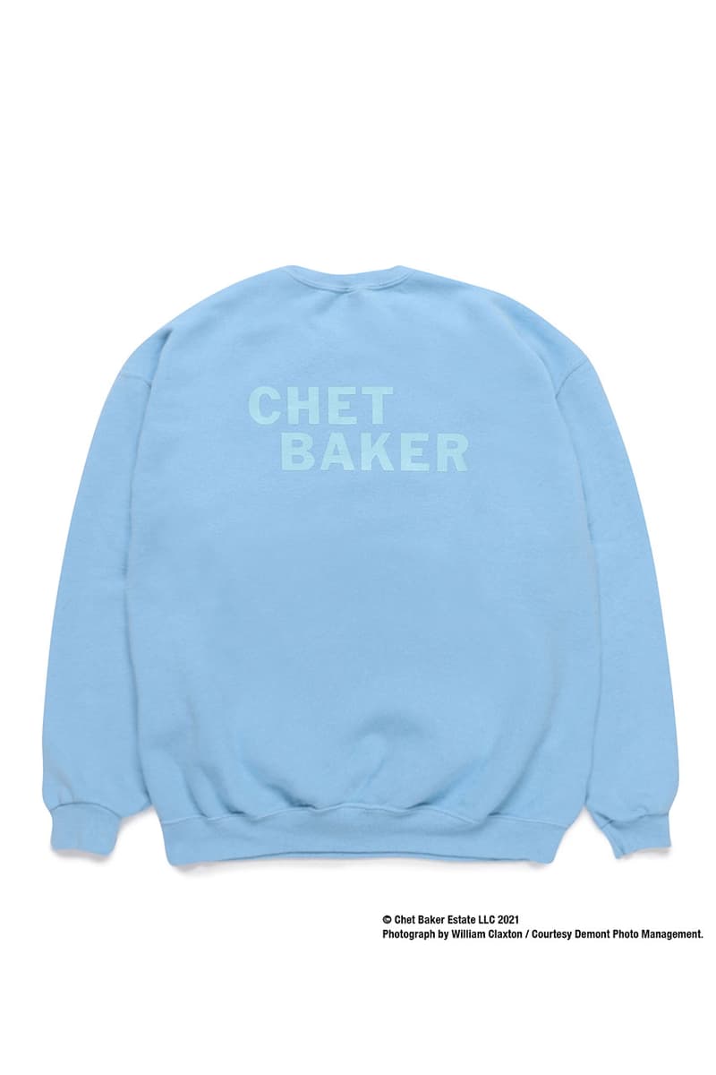 ワコマリアからチェット・ベーカーとのコラボコレクションが登場 WACKO MARIA x Chet Baker collab collection new release info