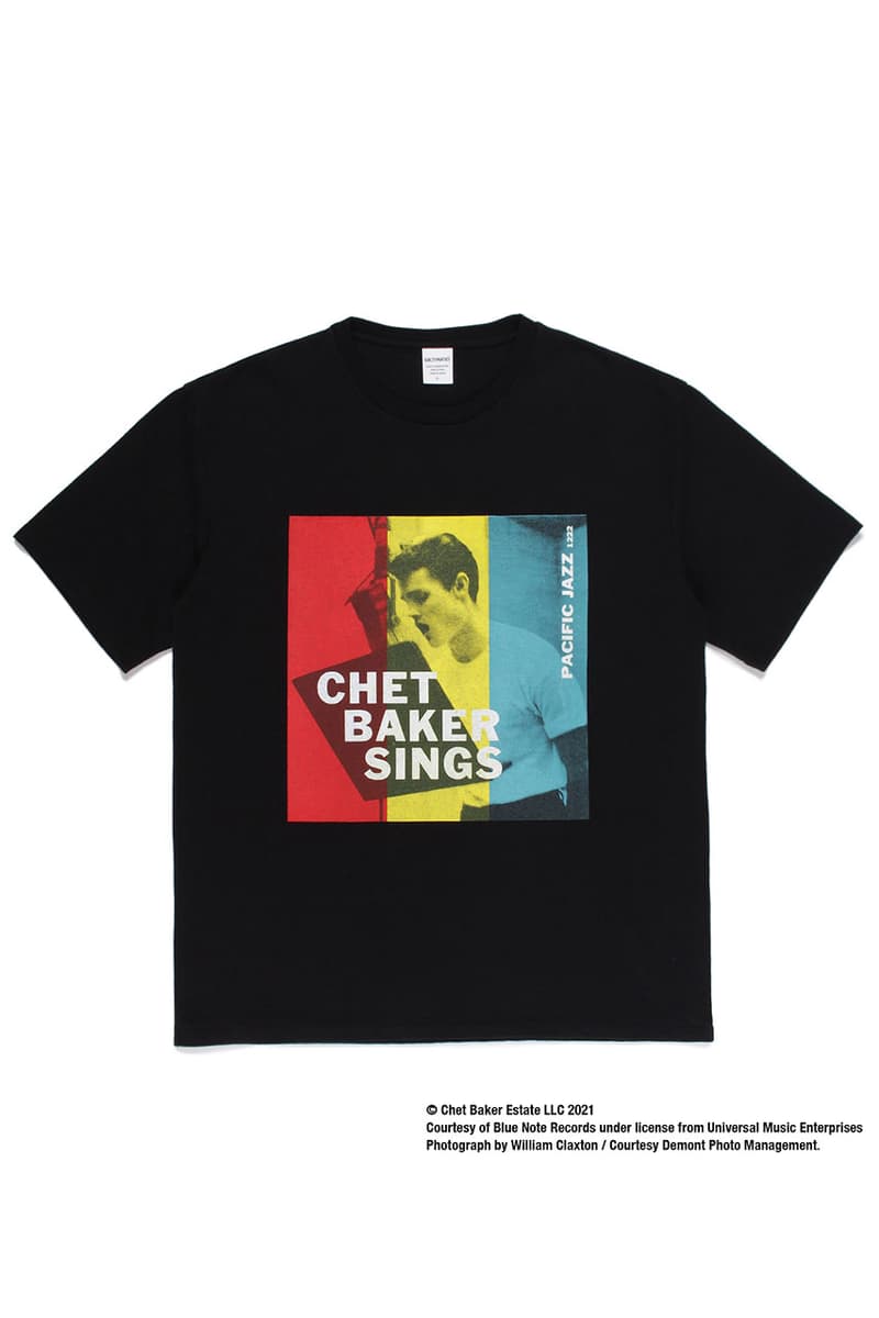 ワコマリアからチェット・ベーカーとのコラボコレクションが登場 WACKO MARIA x Chet Baker collab collection new release info