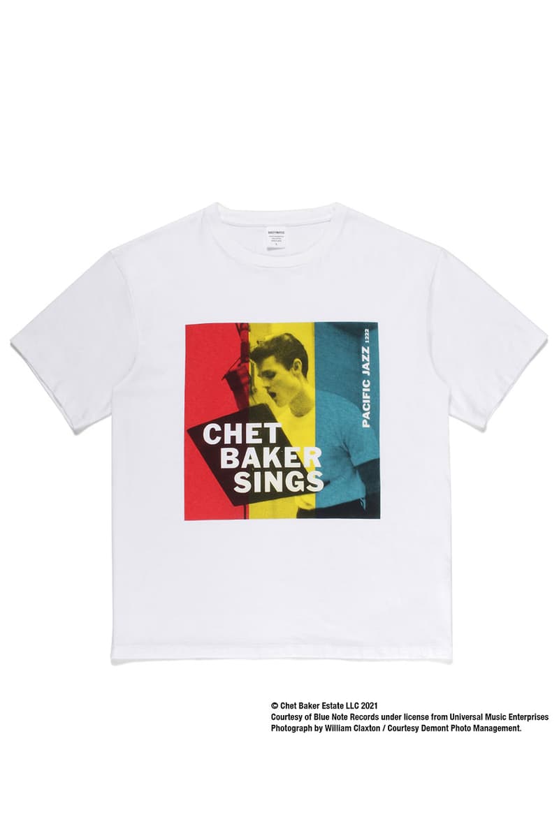 ワコマリアからチェット・ベーカーとのコラボコレクションが登場 WACKO MARIA x Chet Baker collab collection new release info