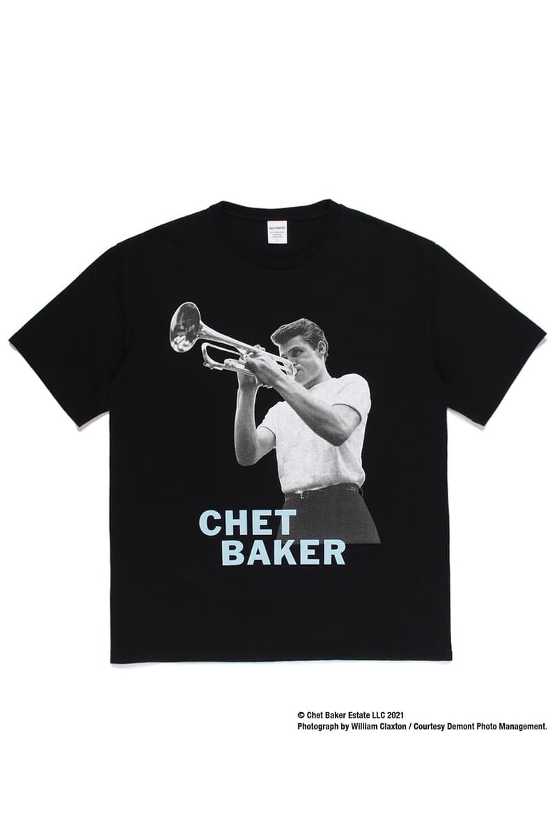 ワコマリアからチェット・ベーカーとのコラボコレクションが登場 WACKO MARIA x Chet Baker collab collection new release info