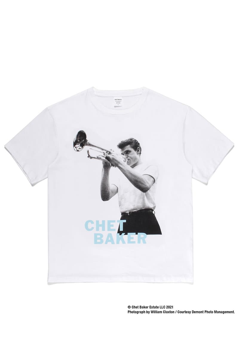 ワコマリアからチェット・ベーカーとのコラボコレクションが登場 WACKO MARIA x Chet Baker collab collection new release info