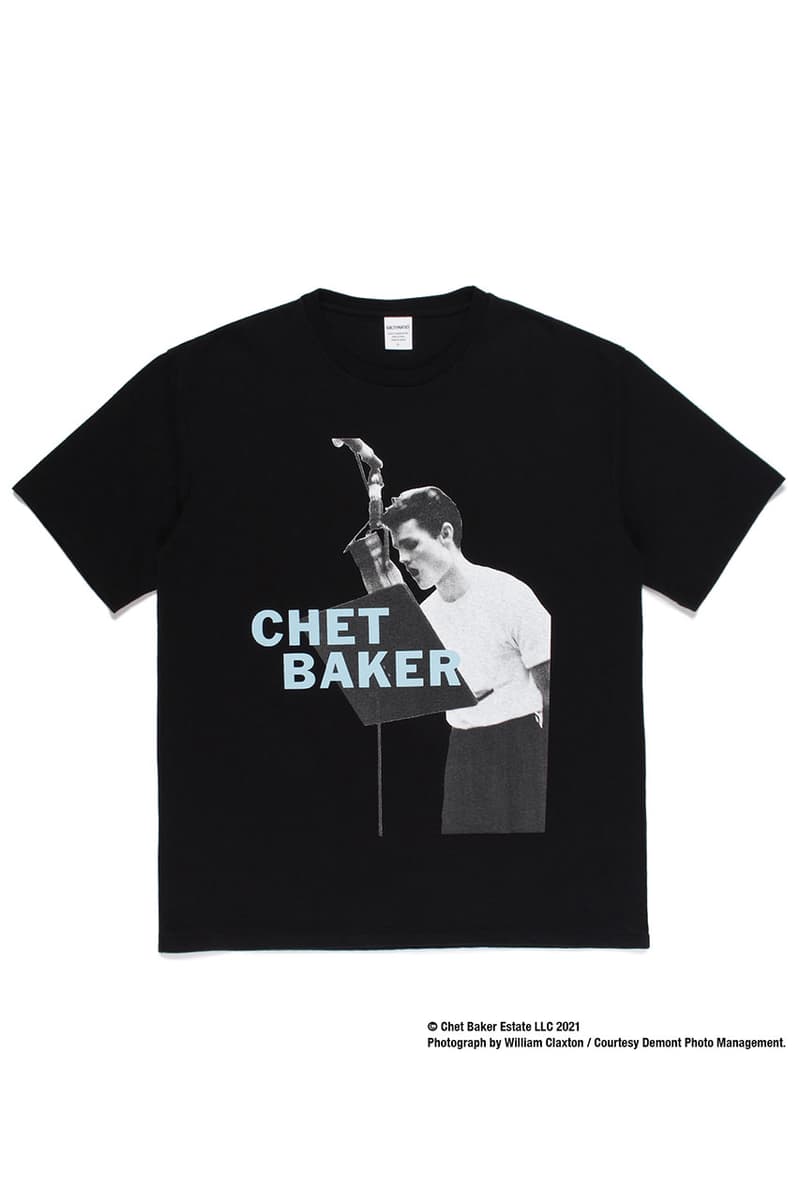 ワコマリアからチェット・ベーカーとのコラボコレクションが登場 WACKO MARIA x Chet Baker collab collection new release info