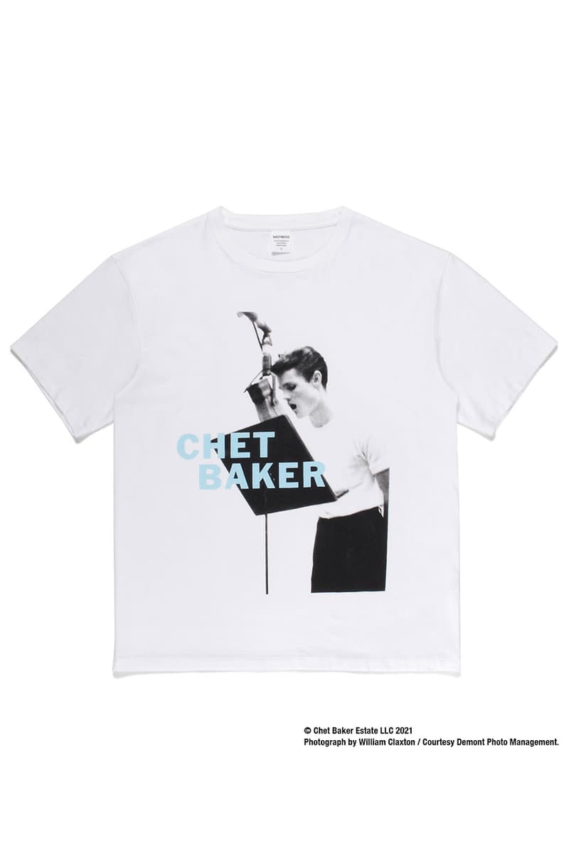 ワコマリアからチェット・ベーカーとのコラボコレクションが登場 WACKO MARIA x Chet Baker collab collection new release info