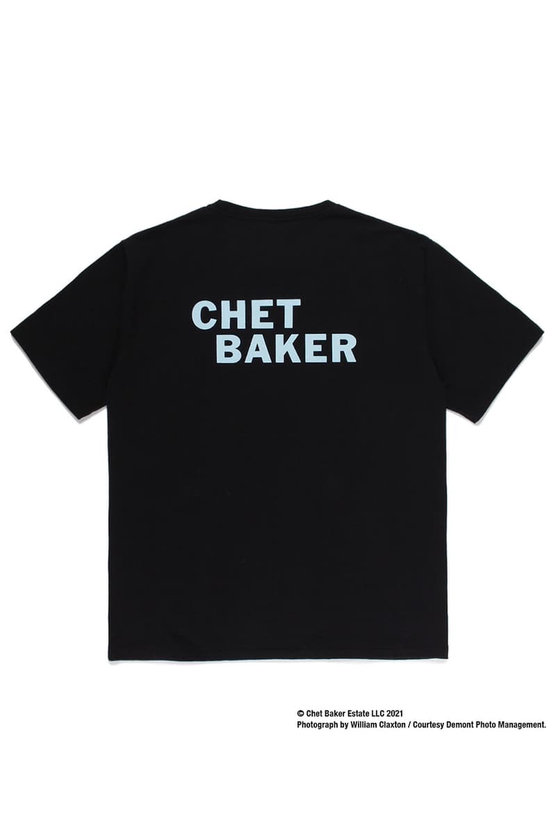 ワコマリアからチェット・ベーカーとのコラボコレクションが登場 WACKO MARIA x Chet Baker collab collection new release info