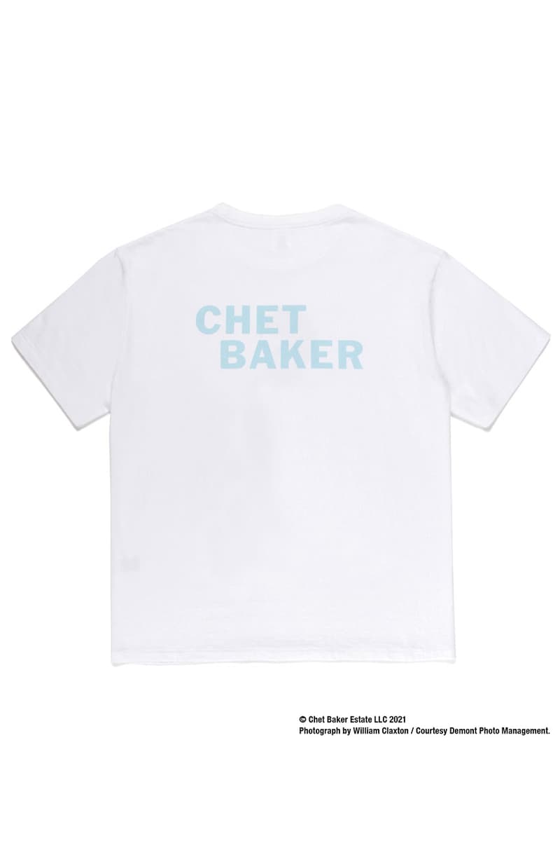 ワコマリアからチェット・ベーカーとのコラボコレクションが登場 WACKO MARIA x Chet Baker collab collection new release info