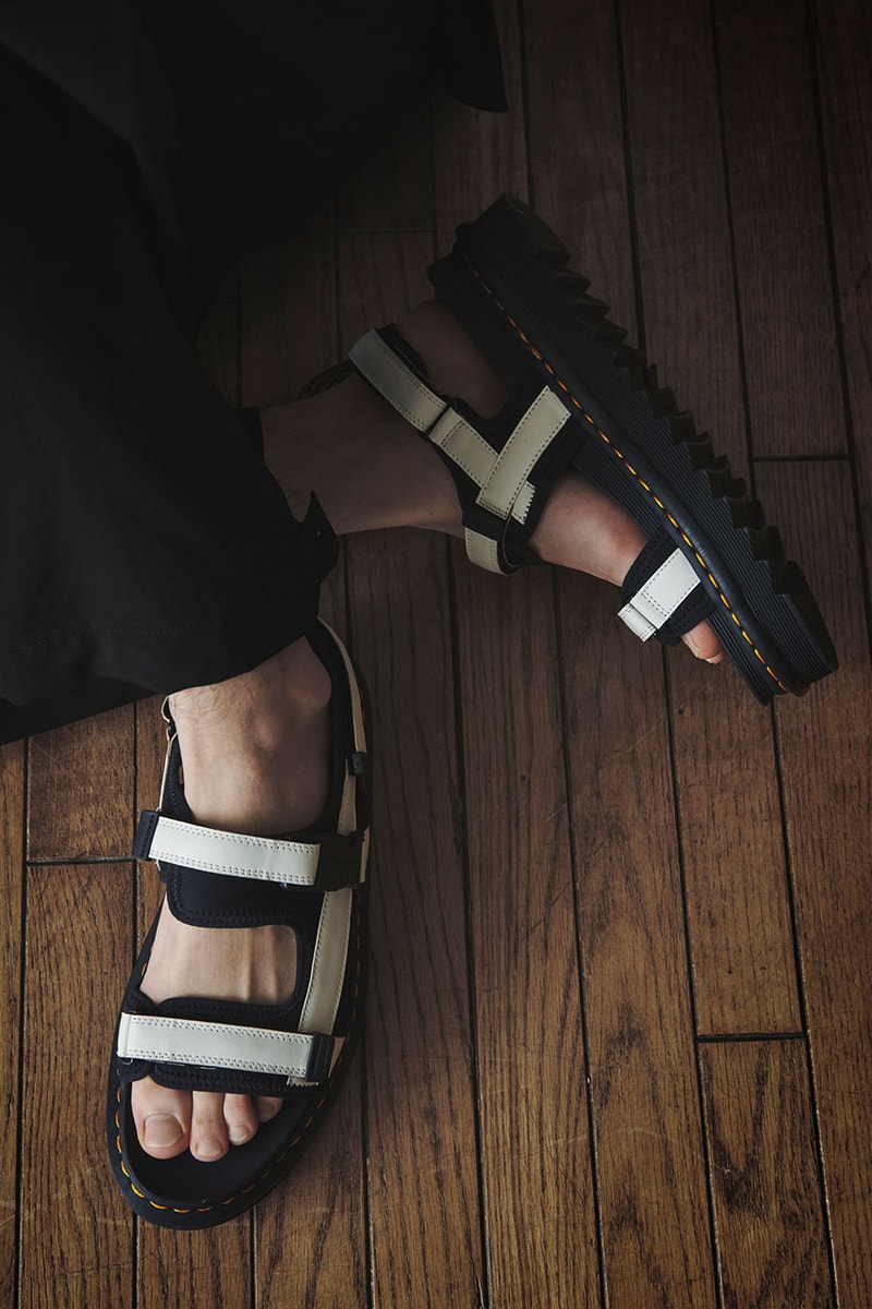 ワイズ x ドクターマーチンから2022年春夏シーズンの新作コラボサンダルが到着　Y’s x Dr. Martens collab sandal new release info