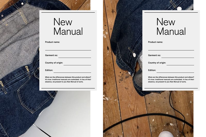 ベルベルジン 藤原裕の手掛ける新ブランド New Manual がローンチ