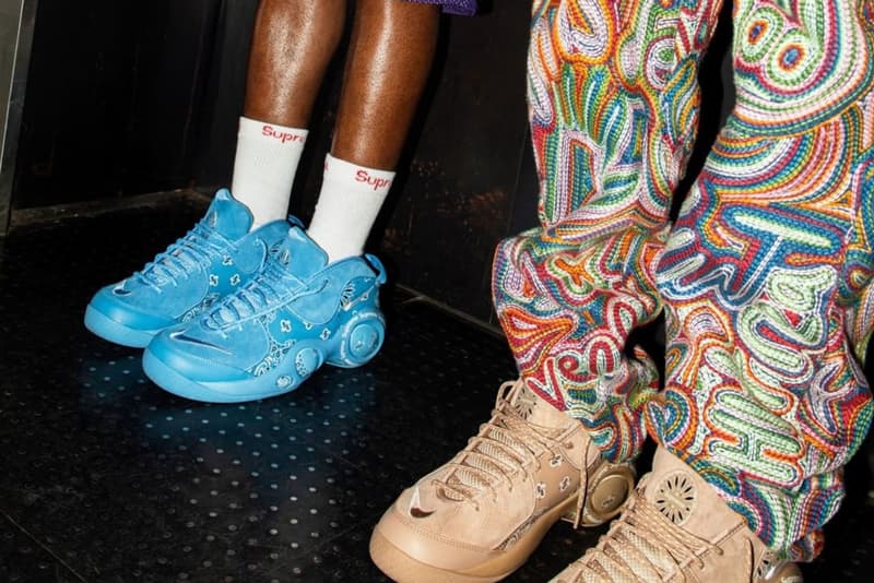 シュプリームがナイキとの最新コラボ エアズームフライト 95を予告 Supreme Nike Air Zoom Flight 95 Image Photo Preview Teaser Collaboration Sneakers Details Instagram Post View