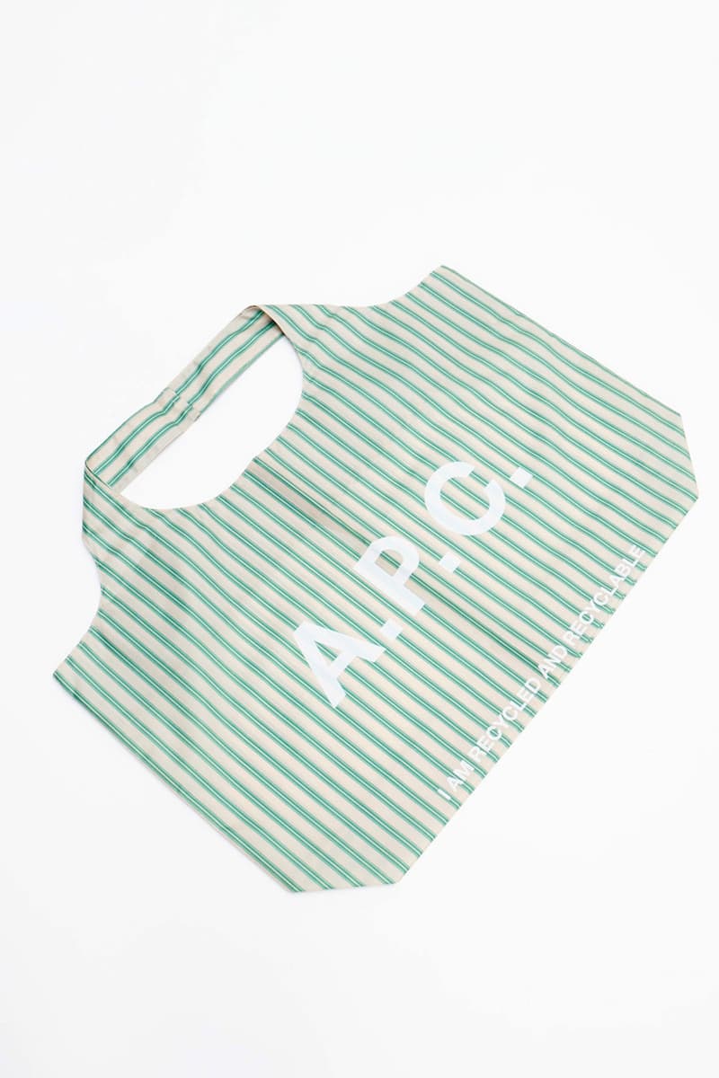 アーペーセーがリサイクルポリエステルを使用した新たなショッパーを導入 apc reusable bag pouch release info