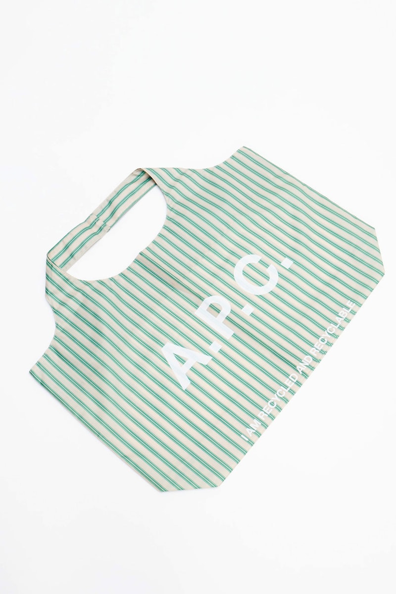アーペーセーがリサイクルポリエステルを使用した新たなショッパーを導入 apc reusable bag pouch release info