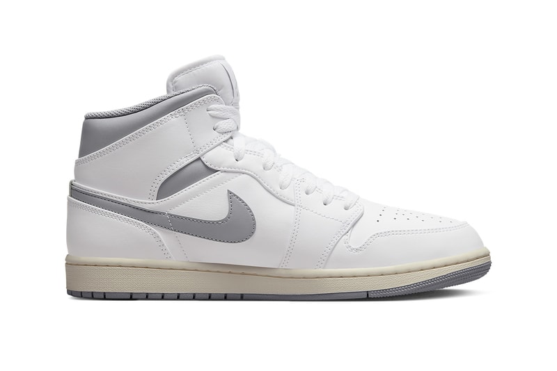 エアジョーダン1 “ナチュラルグレー”にミッドカットが誕生 air jordan 1 mid neutral grey 554724 135 release date info store list buying guide photos price 