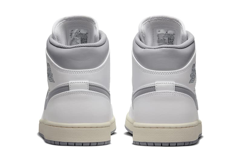 エアジョーダン1 “ナチュラルグレー”にミッドカットが誕生 air jordan 1 mid neutral grey 554724 135 release date info store list buying guide photos price 