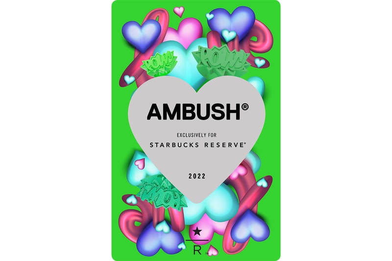 アンブッシュ® x スターバックス AMBUSH® x STARBUCKS からコラボドリンク3種が発売 