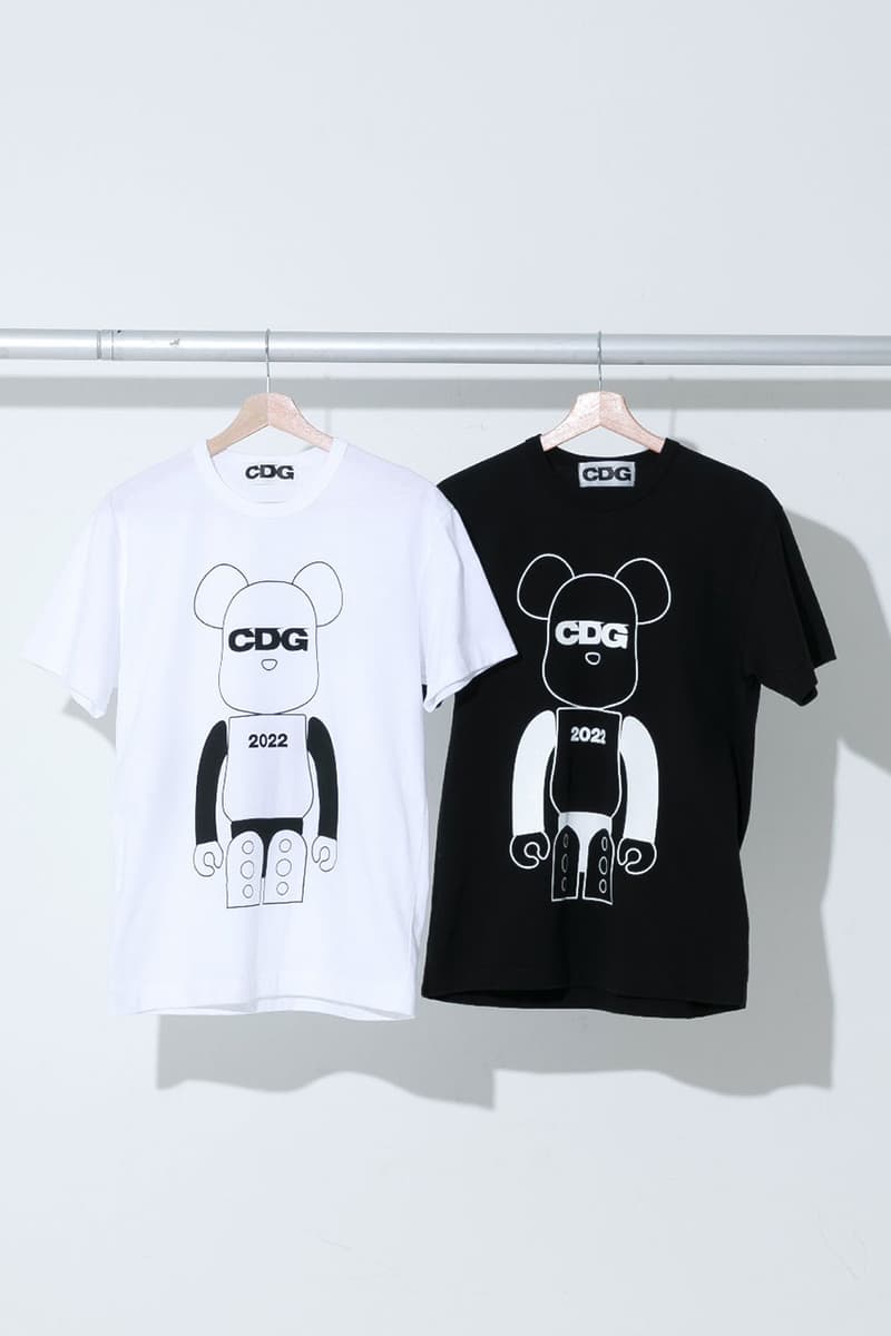 CDG から BE@RBRICK デザインの限定 T シャツが発売 コムデギャルソン