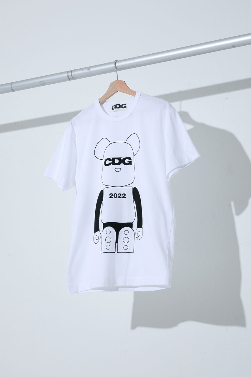 CDG から BE@RBRICK デザインの限定 T シャツが発売 コムデギャルソン