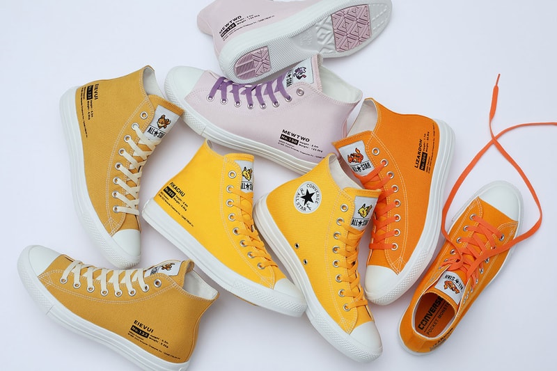 コンバースからポケモンのオールスターライトが登場 Converse All Star Light x pokemon release info
