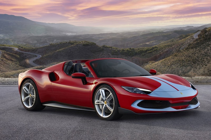フェラーリが新型PHEVオープンスポーツの296GTSを初公開 ferrari new phev 296gts release info