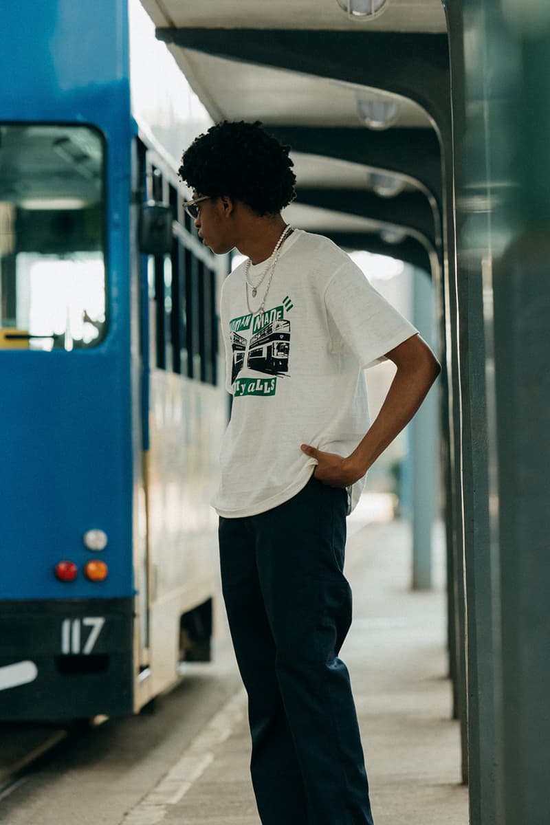 HBX からニゴーの手掛けるヒューマン メイドとのコラボ T シャツが発売 HUMAN MADE HBX Hong Kong-Inspired Tram Tee First Look Release Info Date Buy Price 