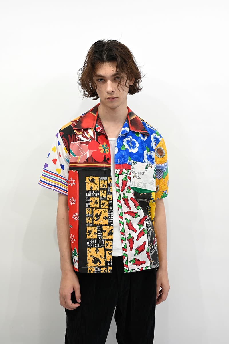 ミヤギ ヒデタカによるアップサイクルバンダナシャツが発売 MIYAGIHIDETAKA Upcycling Bandana shirt release info SUPER A MARKET