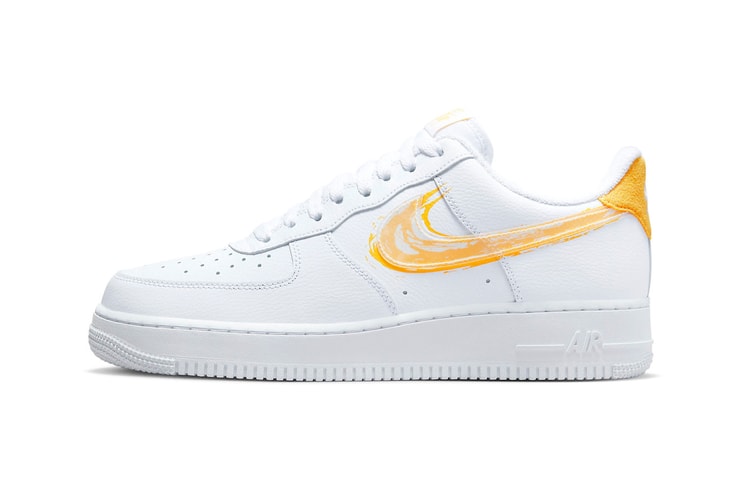 Nike から筆で描いたスウッシュが印象的な Air Force 1 Low の新作が登場
