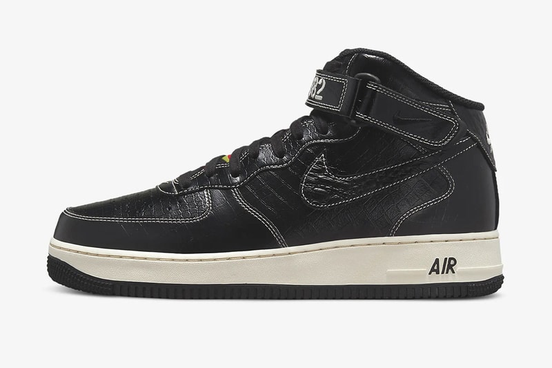 ナイキからラグジュアリーな雰囲気をプラスした新作エアフォース1ミッドが発売 nike air force 1 mid 07 lx release info
