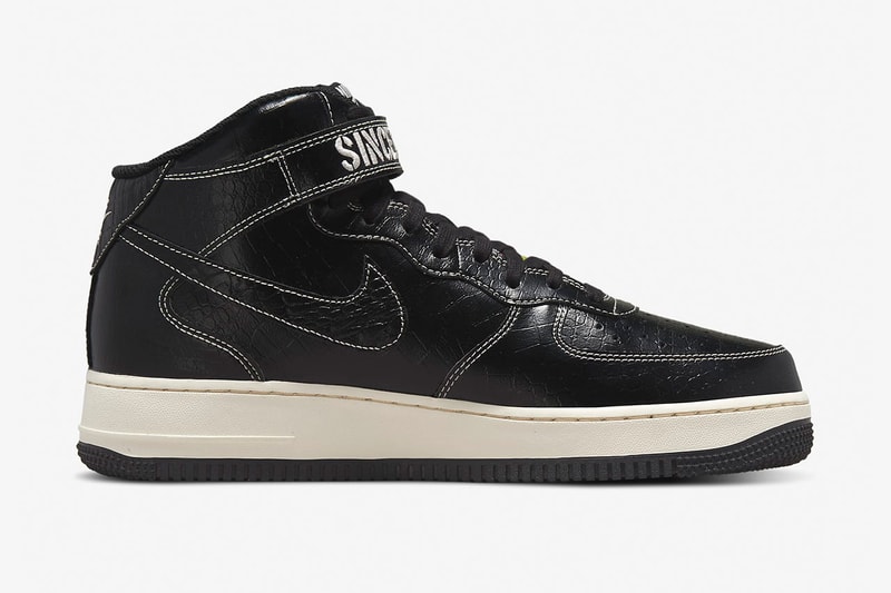 ナイキからラグジュアリーな雰囲気をプラスした新作エアフォース1ミッドが発売 nike air force 1 mid 07 lx release info