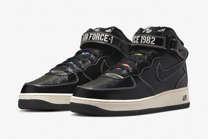 NIKE◇AIR FORCE 1 MID 07_エアフォース 1 ミッド 07/26.5cm/BLK