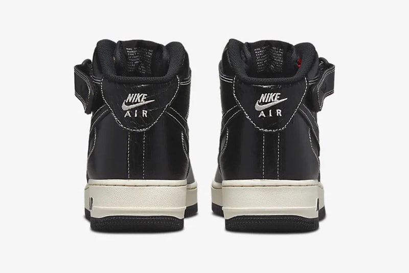 ナイキからラグジュアリーな雰囲気をプラスした新作エアフォース1ミッドが発売 nike air force 1 mid 07 lx release info