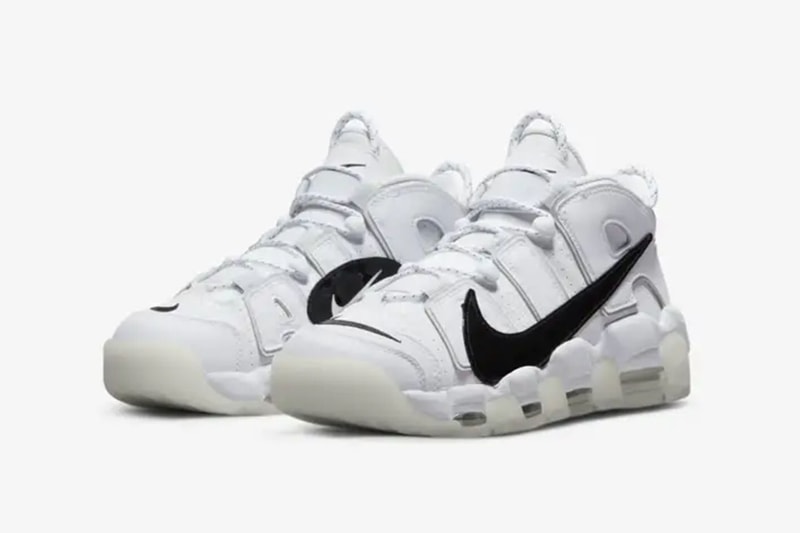 ナイキから話題のエアモアアップテンポ “コピー&ペースト” の新色が登場 Nike Air More Uptempo “White Copy / Paste” release info