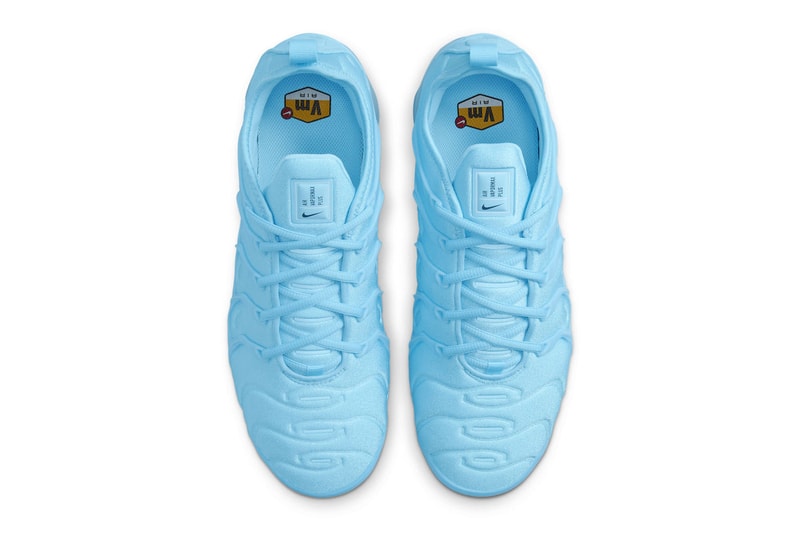 ナイキから鮮やかなライトブルーを纏った新作エアヴェイパーマックスプラスが登場v nike air vapormax plus university blue dz4403 400 210 usd website TN periodic table light translucent sole release info date price