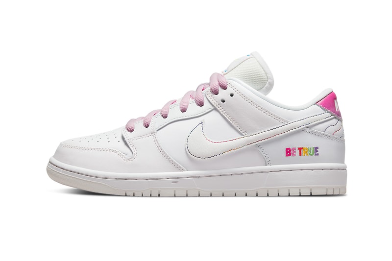 ナイキからプライド月間を祝した新作モデル ダンクローが登場 nike dunk low be true  DR4876 100 pride month release date info store list buying guide photos price 