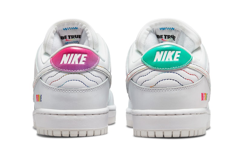ナイキからプライド月間を祝した新作モデル ダンクローが登場 nike dunk low be true  DR4876 100 pride month release date info store list buying guide photos price 