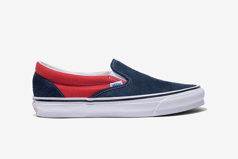 ノア x ヴォルト・バイ・ヴァンズによる2022年春夏シーズンの最新コラボフットウェアが到着 Noah vault by vans slip on footwear skate shoes blue black green red white release info price date 
